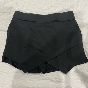 Cross wrap skort